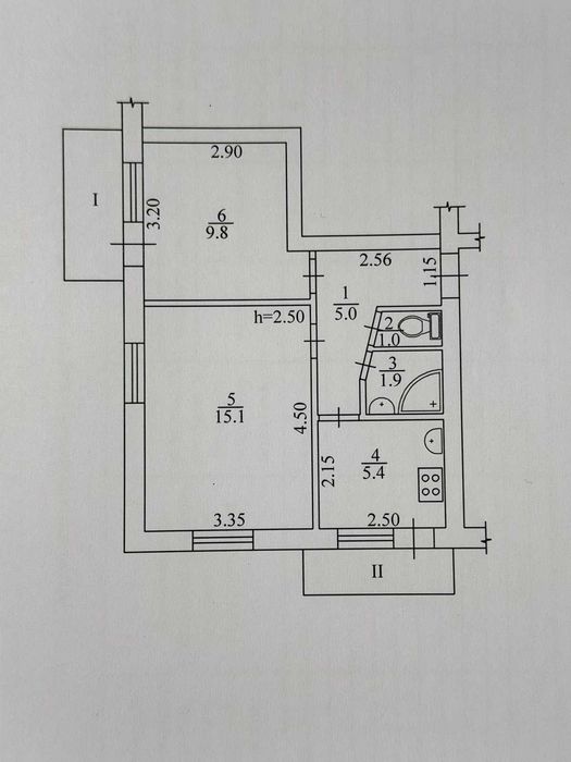 До метро Теремки 20 хв продам 2х квартиру