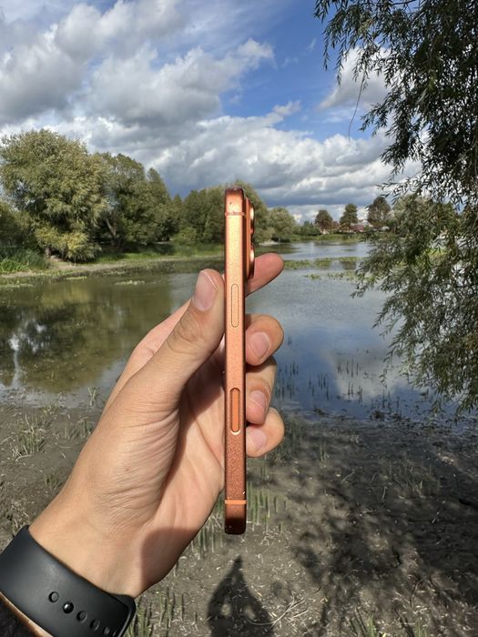 З гарантію iphone 17pro 256gb cosmic orange neverlock 100% акумулятор фізична сім