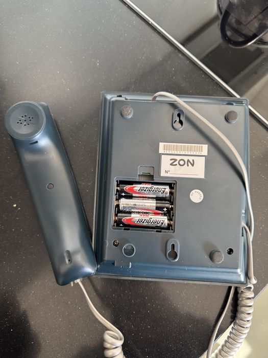 Telefone fixo impecável