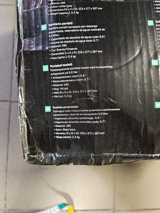 Toaleta turystyczna Dometic 972