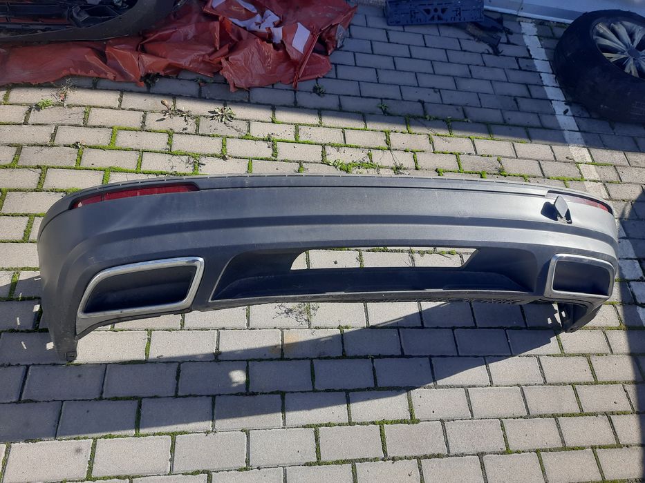 Нижня накладка,задній бампер Тигуан США, Tiguan USA