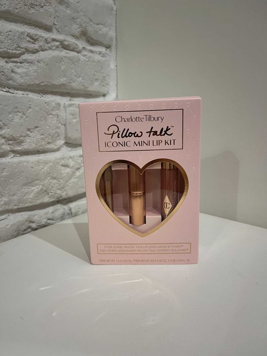 Zestaw do Makijażu Ust Charlotte Tilbury Pillow Iconic Mini Lip Kit