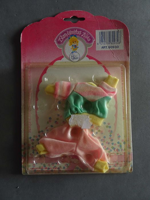Antigo conjunto das bonecas Barriguitas