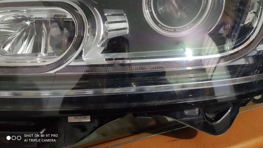 farol esquerdo bi-xenon led landrover Range Rover
