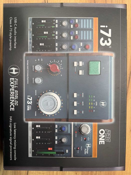 Interface audio Heritage Audio i73 PRO ONE