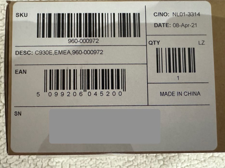 Logitech - Webcam - C930e