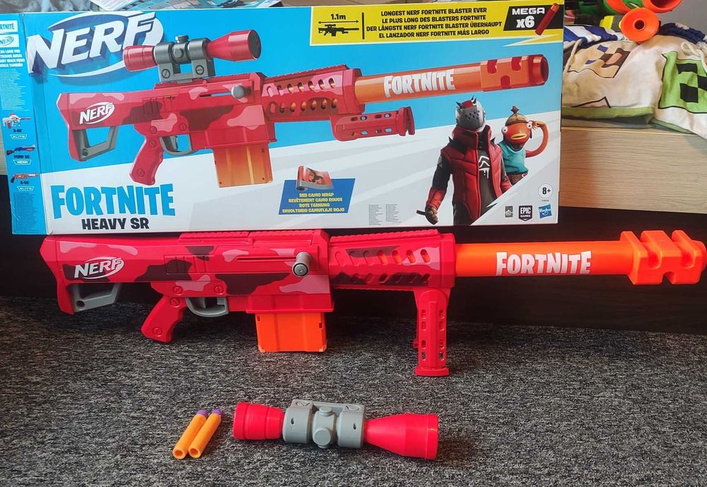 おっち☆NERF FORTNITE HEAVY SR トイガン Nerf Fortnite Heavy SR トイガン