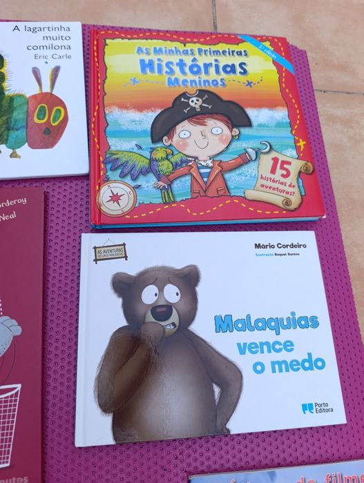Livros infantis em ótimo estado
