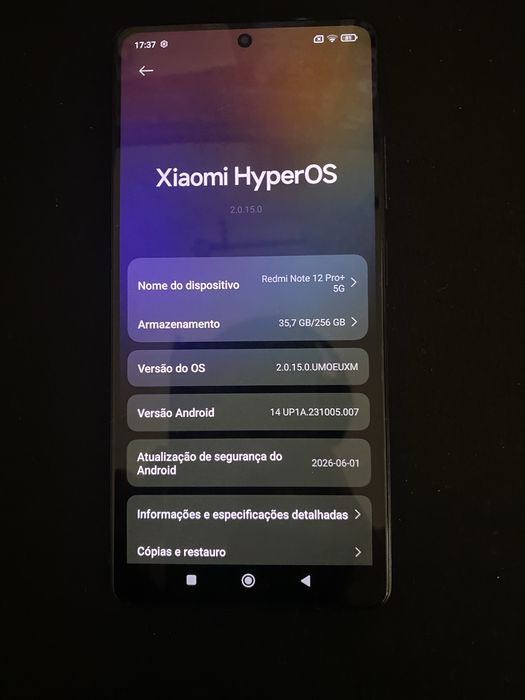 Xiaomi redmi note 12 pro+ 5g  256gb