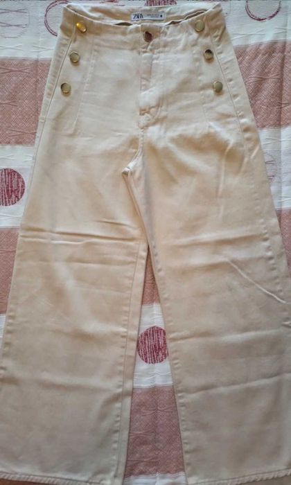 Calças c/botões dourados (Novo)