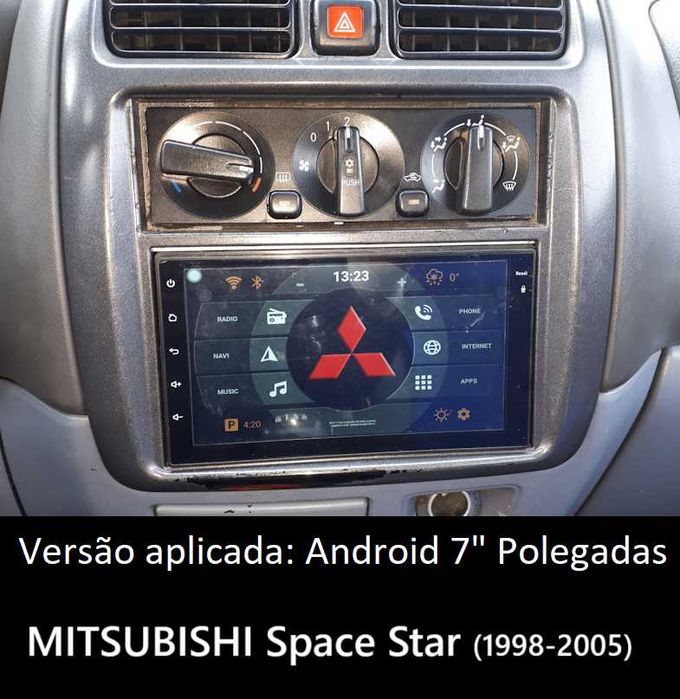 (NOVO) Rádio 2DIN 7" • MITSUBISHI • Diversos Modelos • Android GPS