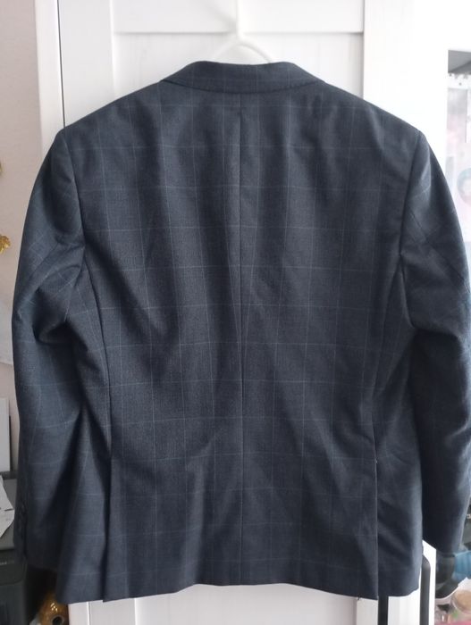 Marynarka Skopes Blue Tailored Fit Anello Check