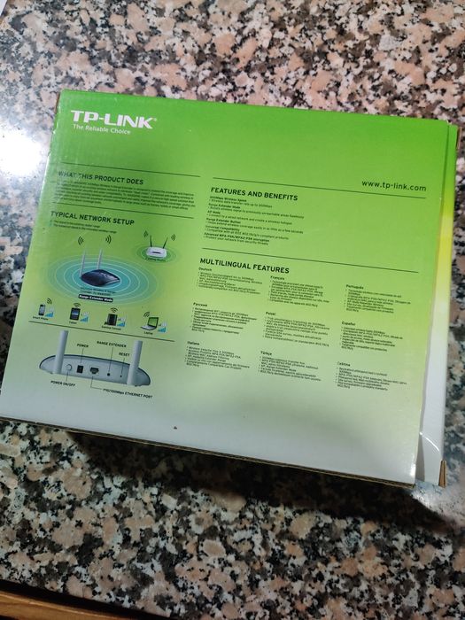 Extensor de sinal WiFi TP link