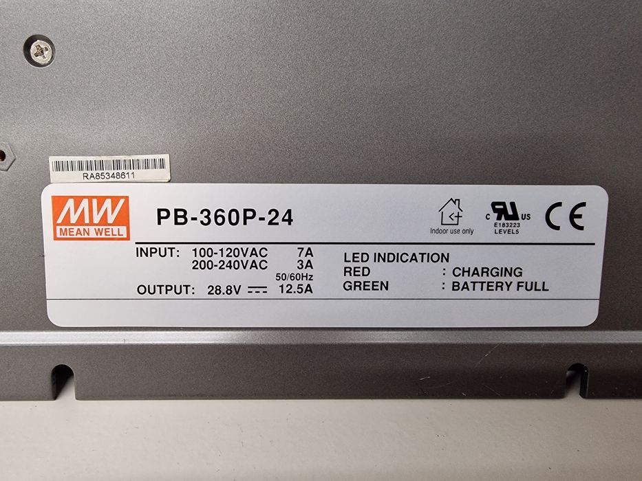Carregador baterias de chumbo Meanwell PB-360P-24