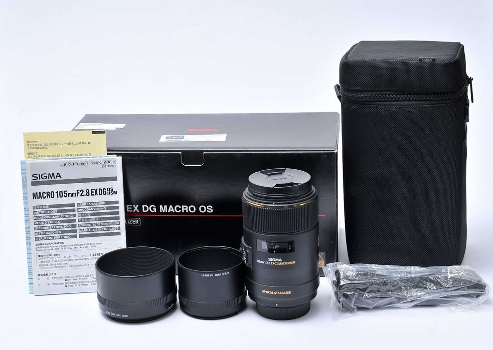Sigma 105mm f2.8 EX DG Macro OS p/ Nikon