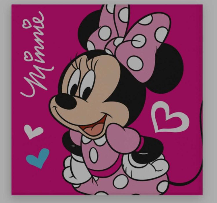 Ręczniczek Minnie 30x30 do rąk twarzy przedszkole