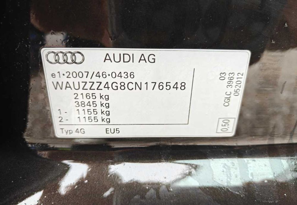 Audi A6 C7 2012r.