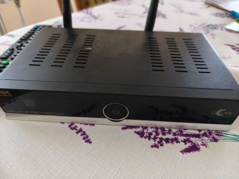 Dekoder Ustym 4k Pro Twin (2 głowice sat)