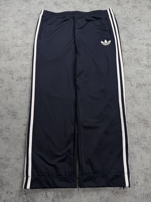 Dresy adidas granatowe rozmiar L szerokie piekne