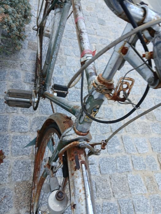 Pasteleira Raleigh homem 1970 restaurar
