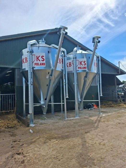 Silos paszowy KSLP 230 12ton KBKS POLAND