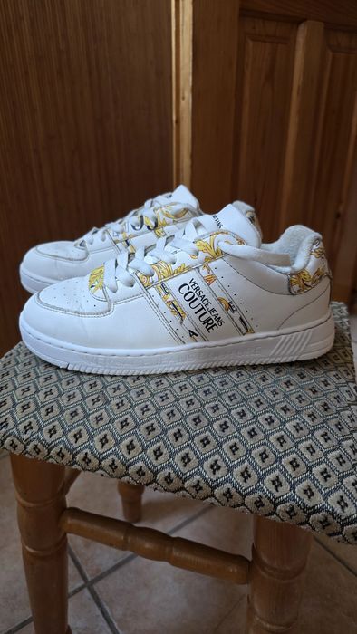 Кросівки Versace jeans Couture білі 39 р.