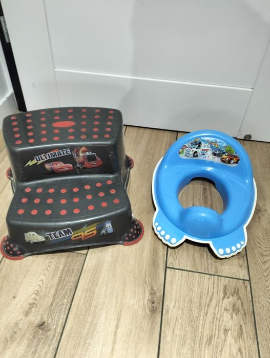 Schodki dla dzieci + nakładka na WC