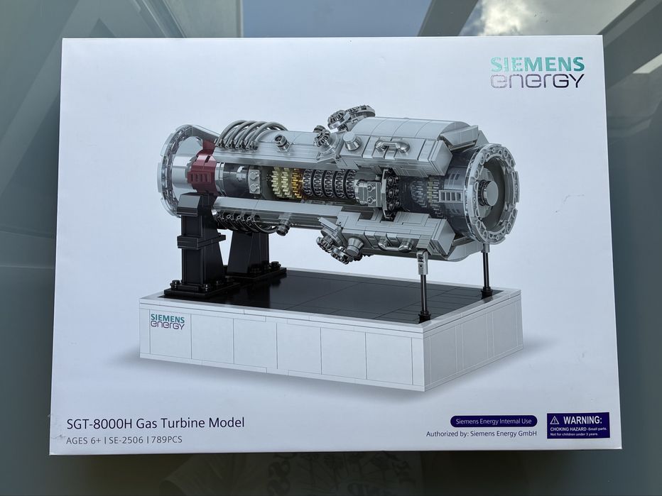 LEGO Siemens Energy - Turbina a Gás (Edição Especial)