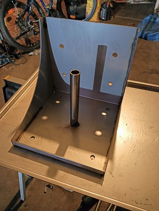 Podstawa lizawki ze stali nierdzewnej