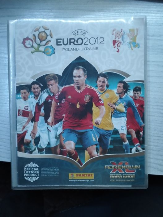 Karty Piłkarskie Panini Euro 2012 Album z kartami