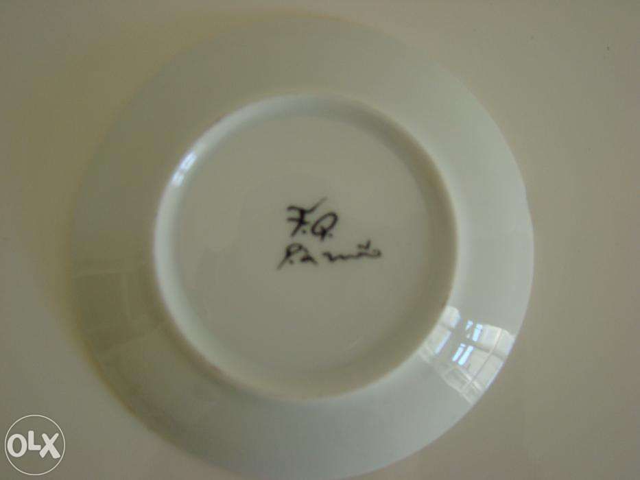 Prato Decorativo Pintado à Mão FQ