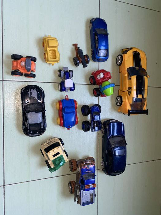 Машинки разных типов