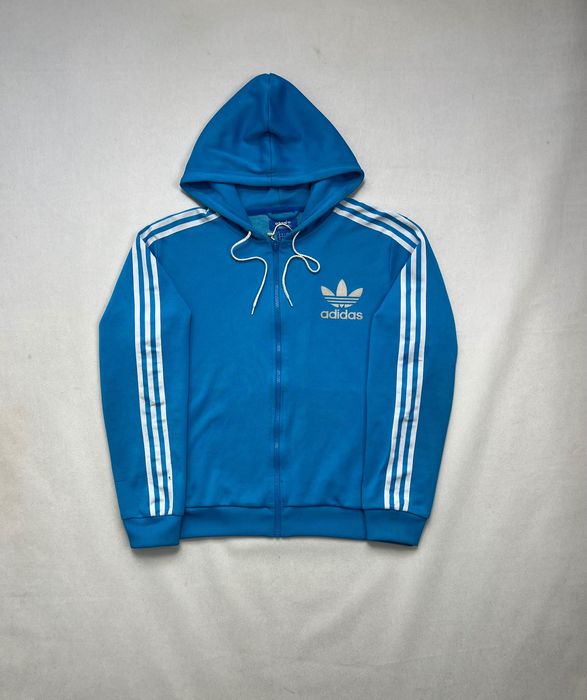 Bluza Adidas Paski Zipped Logo