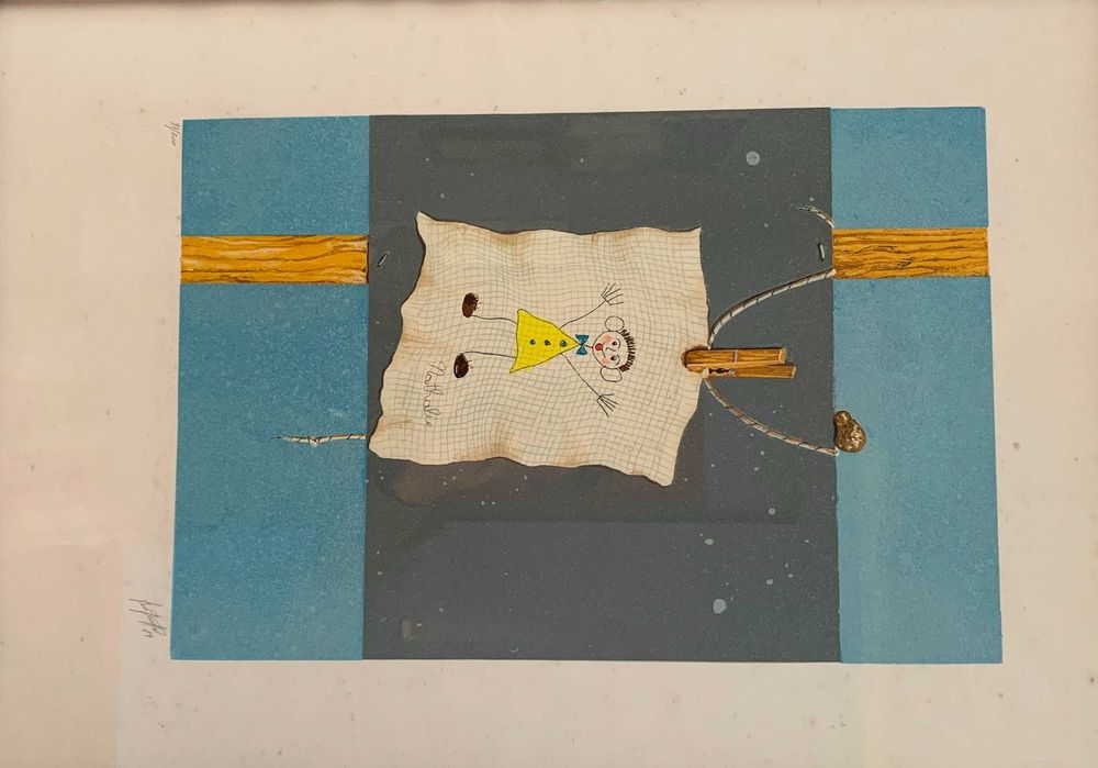 Serigrafia original CPS – Franco Perotto – assinada e numerada