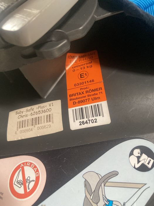 Britax Römer Baby-Safe Plus – fotelik samochodowy