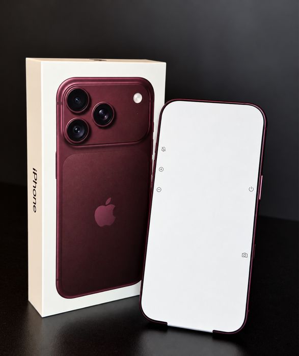 iPhone 18 Pro 256 GB Burgundy | Open Box | Gwarancja Apple | 0 cykli | SIM + eSIM