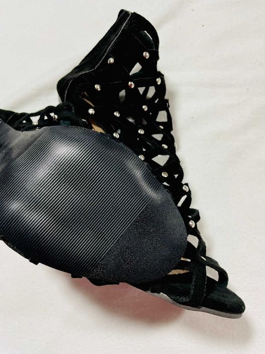 Nowe plecione buty 36 High heels 24 cm wkładka