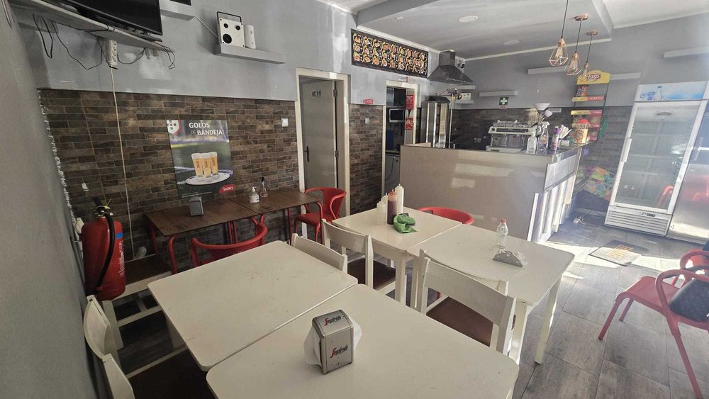 Trespasse café Snack-Bar em amadora