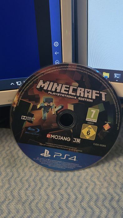 Minecraft gra na ps4