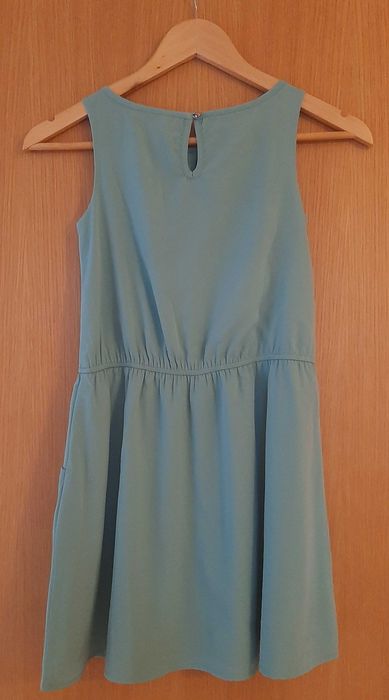 Vestido alças verde água - Tiffosi 9/10 anos (140 cm)