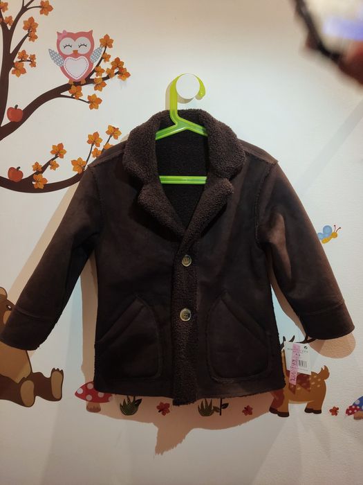 Casaco para menina reversível