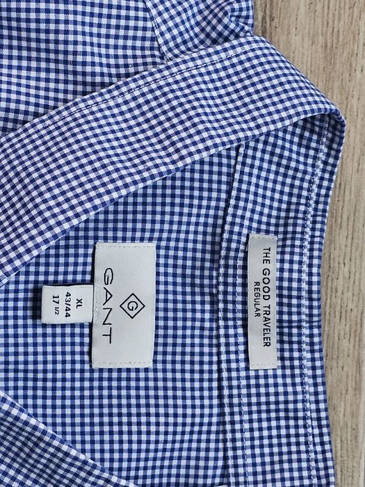 koszula GANT The Good Traveler regular meska r. XL  - okazja jak NOWA