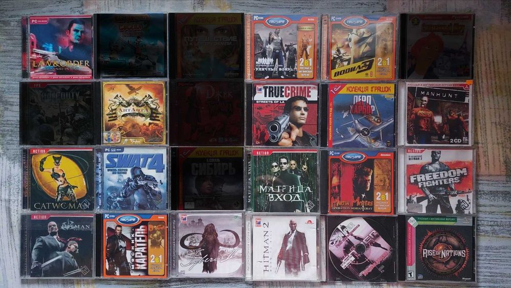 CD\DVD диски: Ігри для ПК, фільми, музика