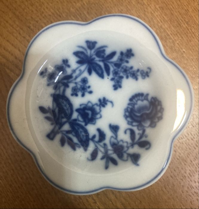 Saleiro flor Vista Alegre decoração Margão