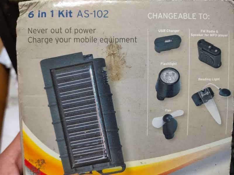Multi Funções Solar 6 em 1 - AS-102