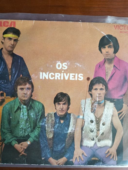 Disco de vinil single Os Incríveis
