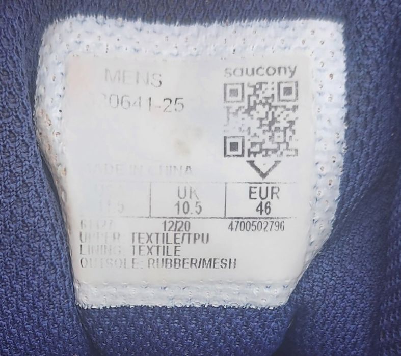 Кроссовки Saucony trail peregrine 11 Размер 43.5