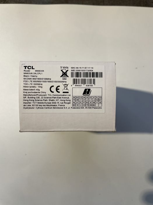 Mobilny modem LTE i router Wi-Fi NOWY!