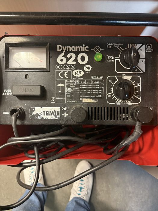 Carregador de baterias Dynamic Start 620 Telwin