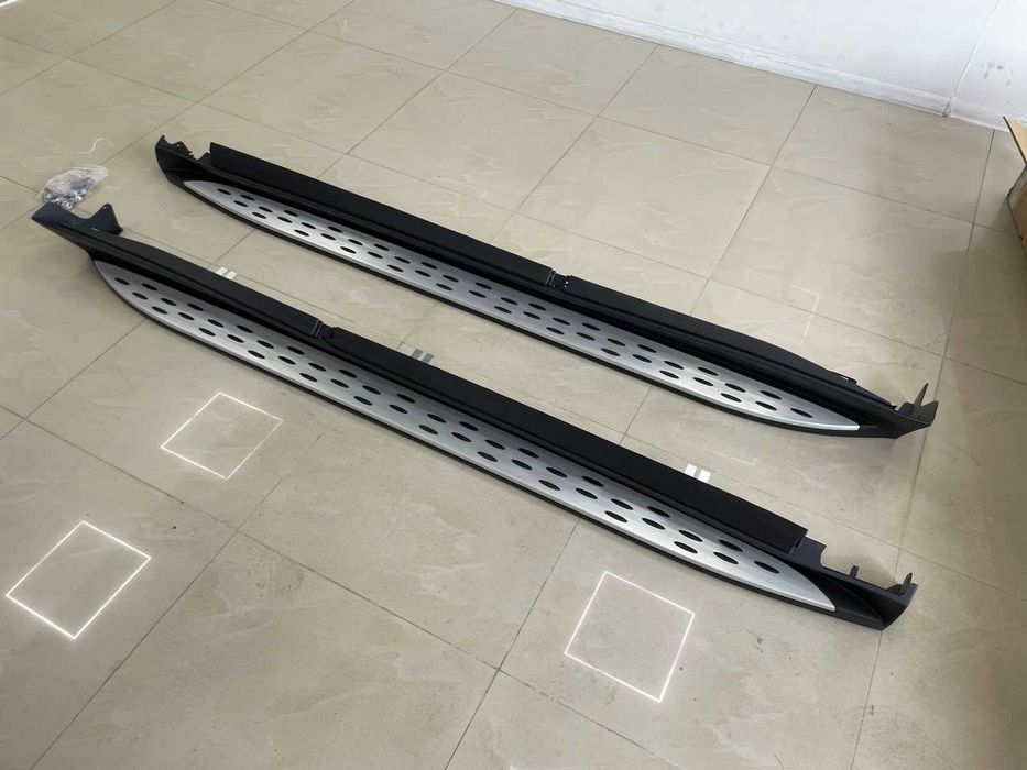 Бічні підніжки пороги для Mercedes Gl GLS X166 2012-2019 подножки